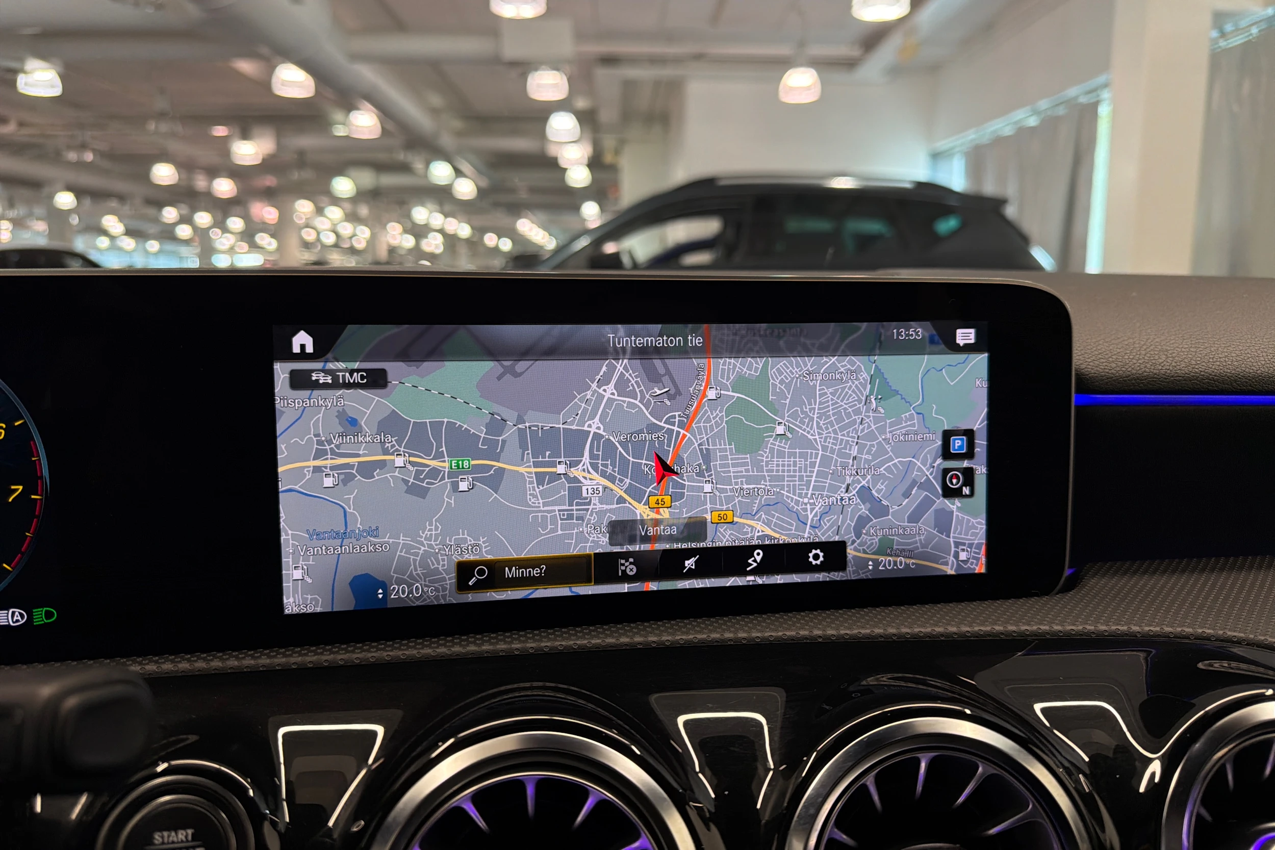 harmaa Mercedes-Benz A 2019 kuva 28.