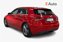 punainen Mercedes-Benz A 2019 kuva 2.