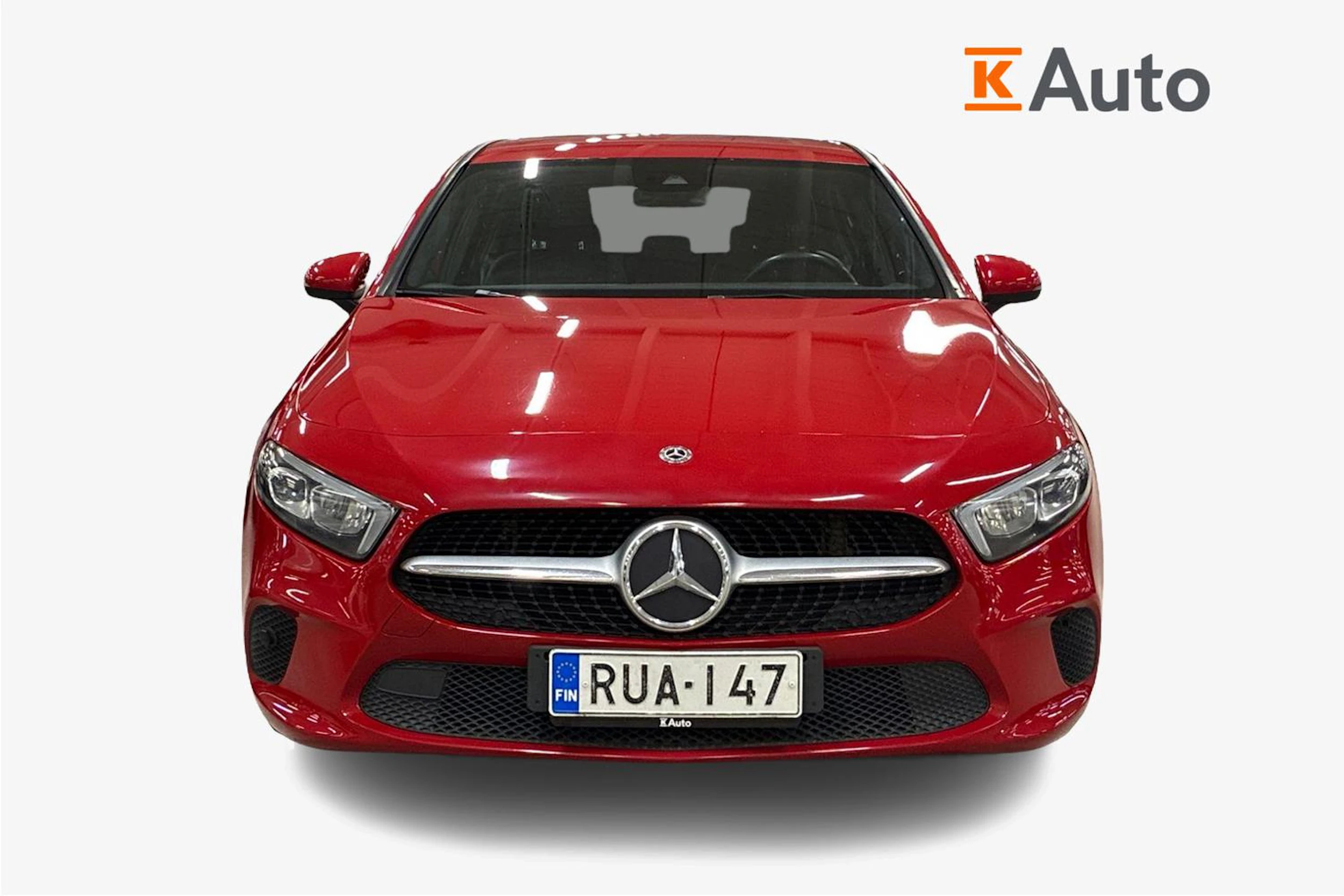 punainen Mercedes-Benz A 2019 kuva 4.