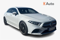 valkoinen Mercedes-Benz A 2019 kuva 1.