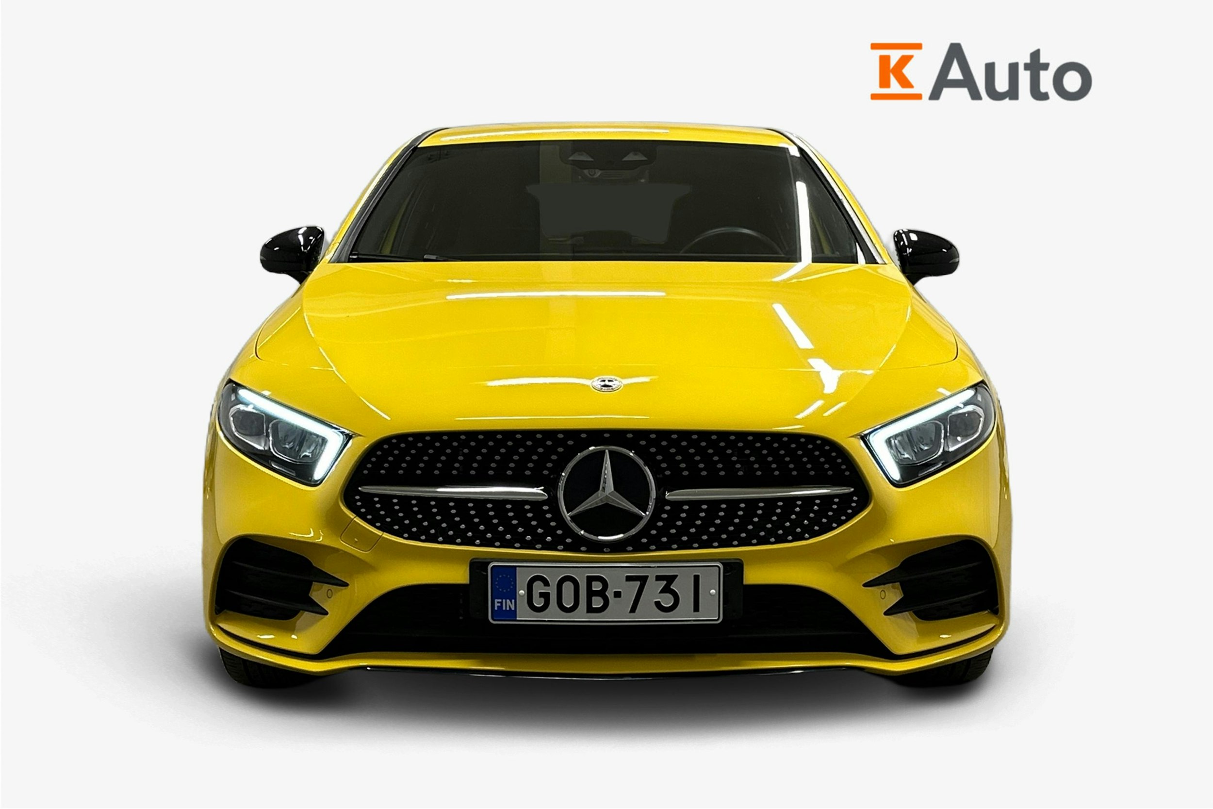 keltainen Mercedes-Benz A 2020 kuva 5.