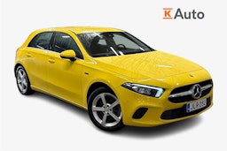 keltainen Mercedes-Benz A 2020 kuva 1.