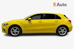 keltainen Mercedes-Benz A 2020 kuva 6.