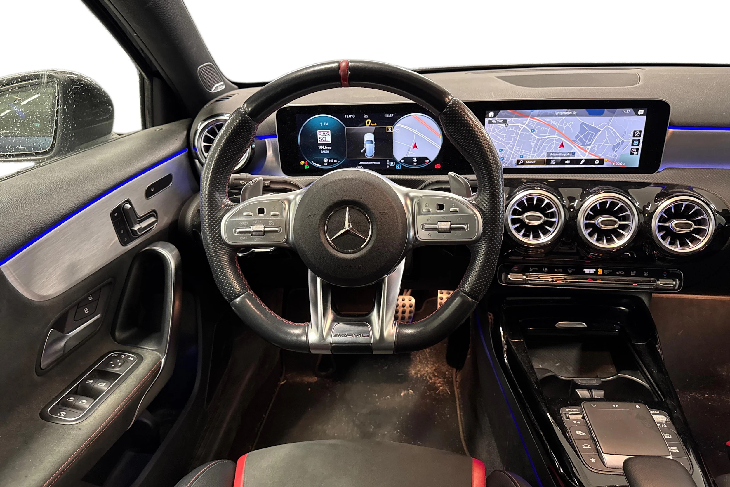 Sininen Mercedes-Benz A 2020 kuva 3.