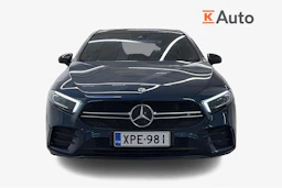 Sininen Mercedes-Benz A 35 AMG 2020 kuva 4.