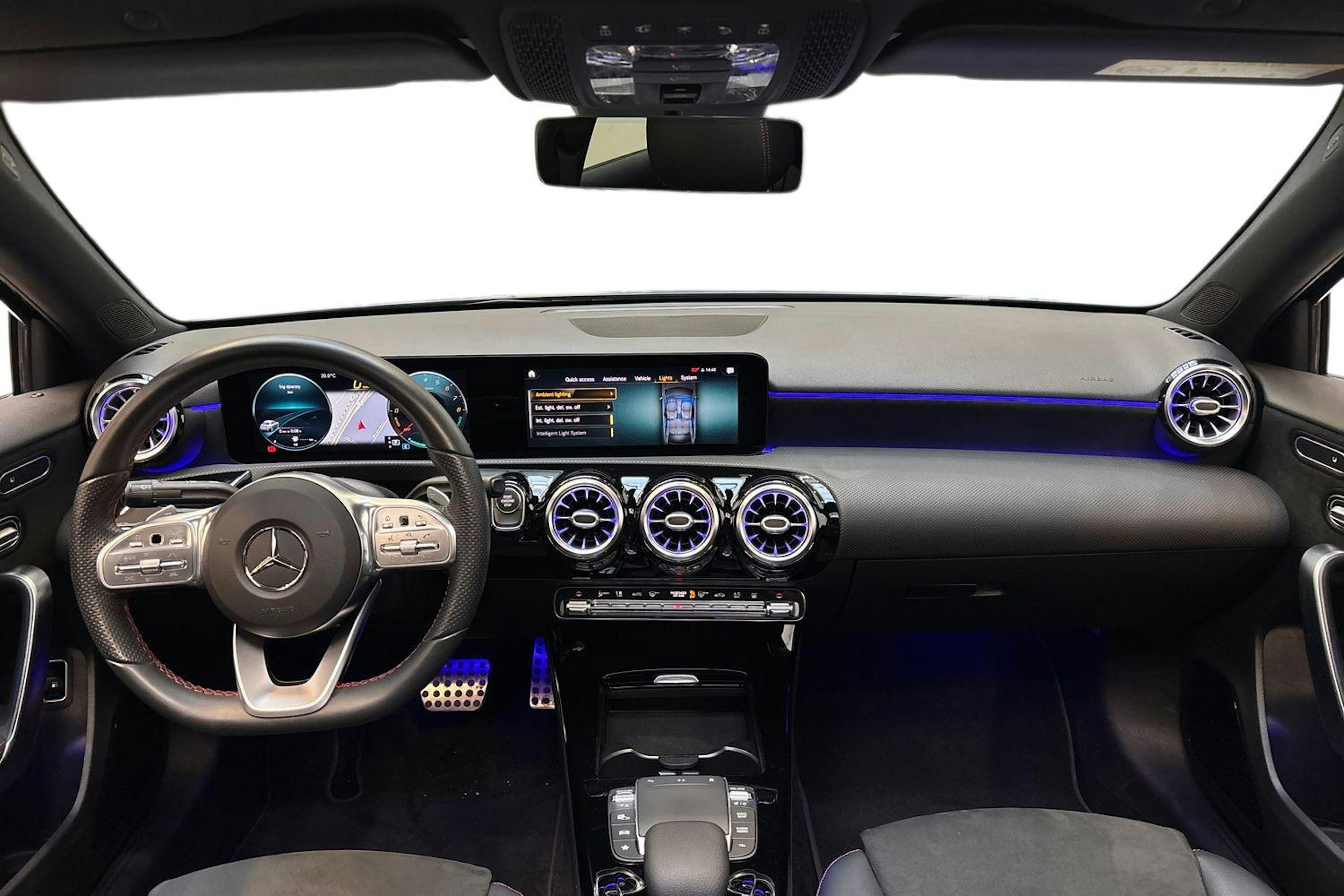 sininen Mercedes-Benz A 2021 kuva 9.