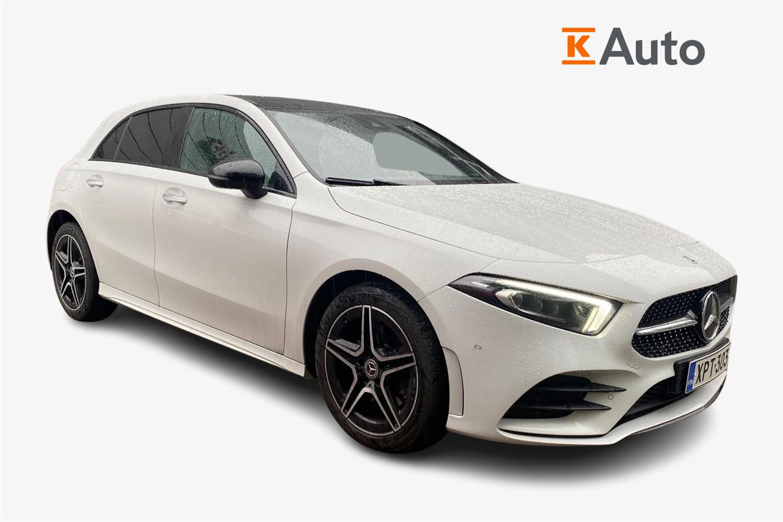 Valkoinen Mercedes-Benz A 2021 kuva 1.