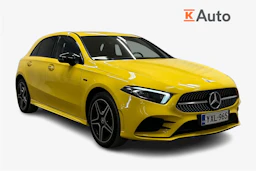 keltainen Mercedes-Benz A 2021 kuva 1.