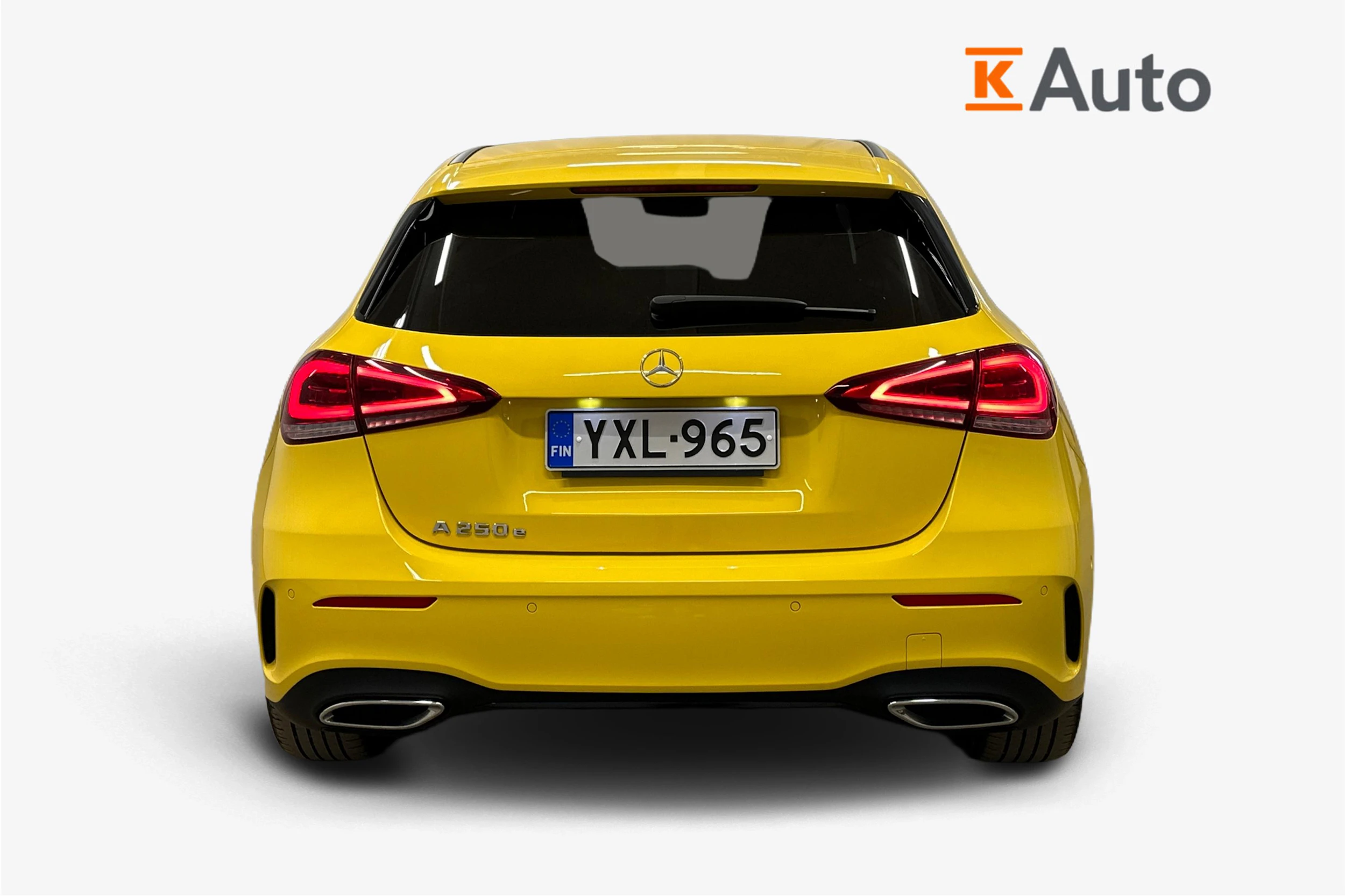 keltainen Mercedes-Benz A 2021 kuva 3.