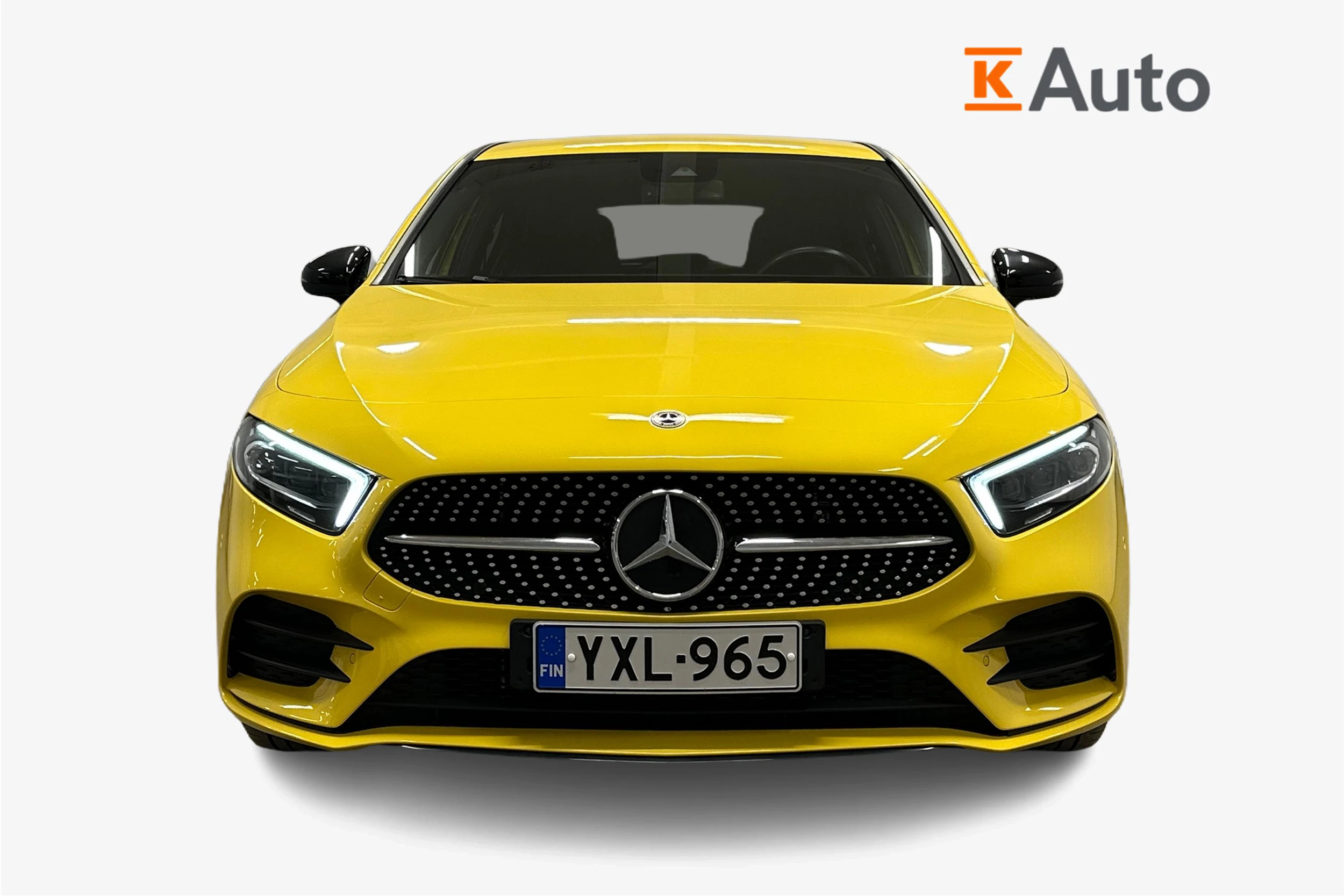 keltainen Mercedes-Benz A 2021 kuva 4.
