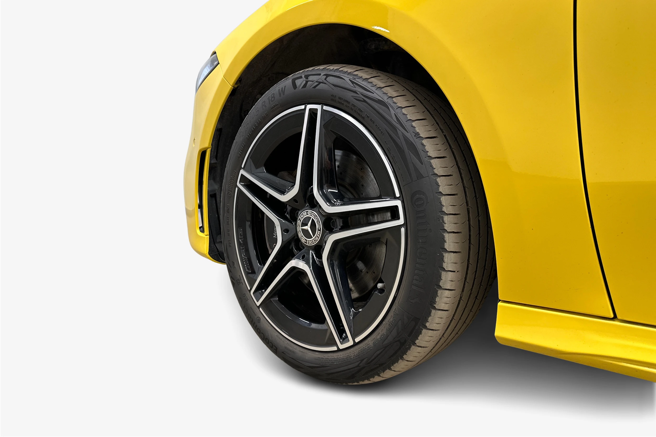 keltainen Mercedes-Benz A 2021 kuva 9.