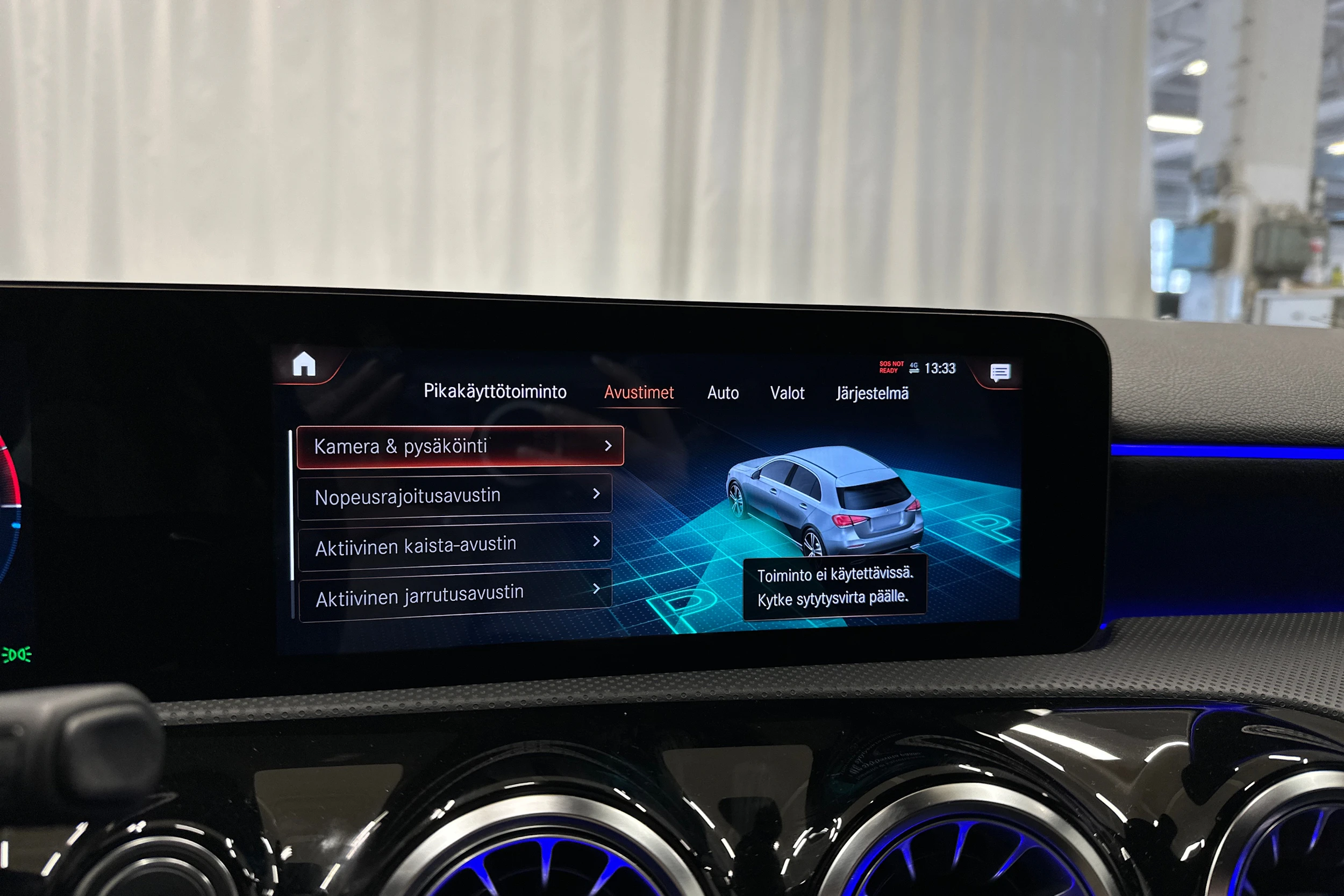 keltainen Mercedes-Benz A 2021 kuva 24.