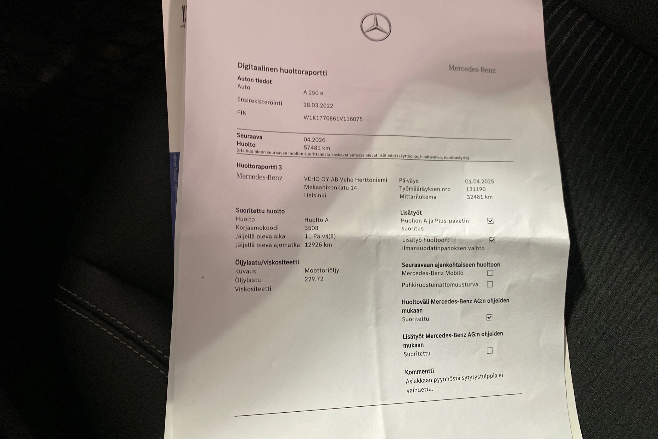 musta Mercedes-Benz A 2022 kuva 28.