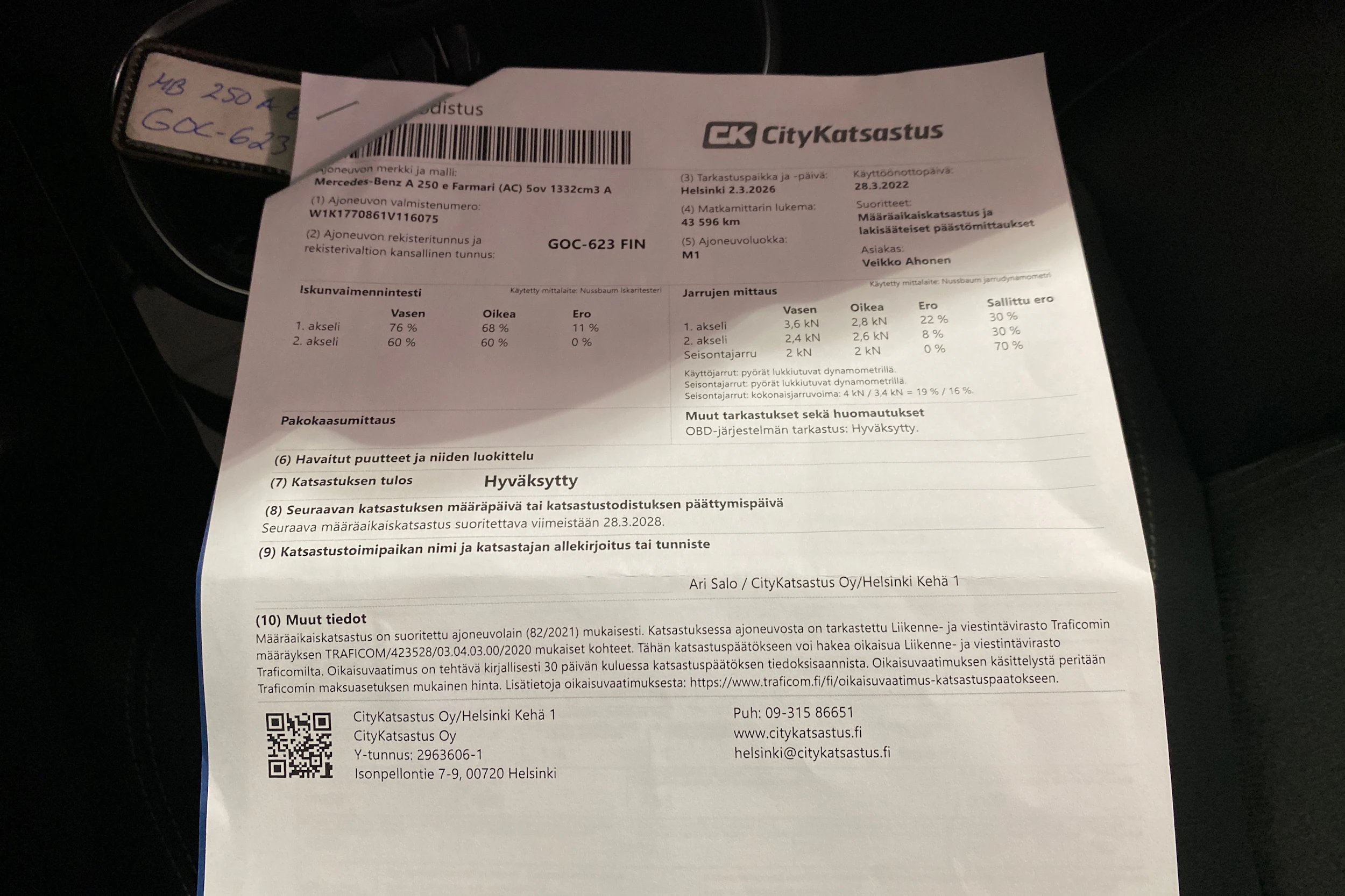 musta Mercedes-Benz A 2022 kuva 29.