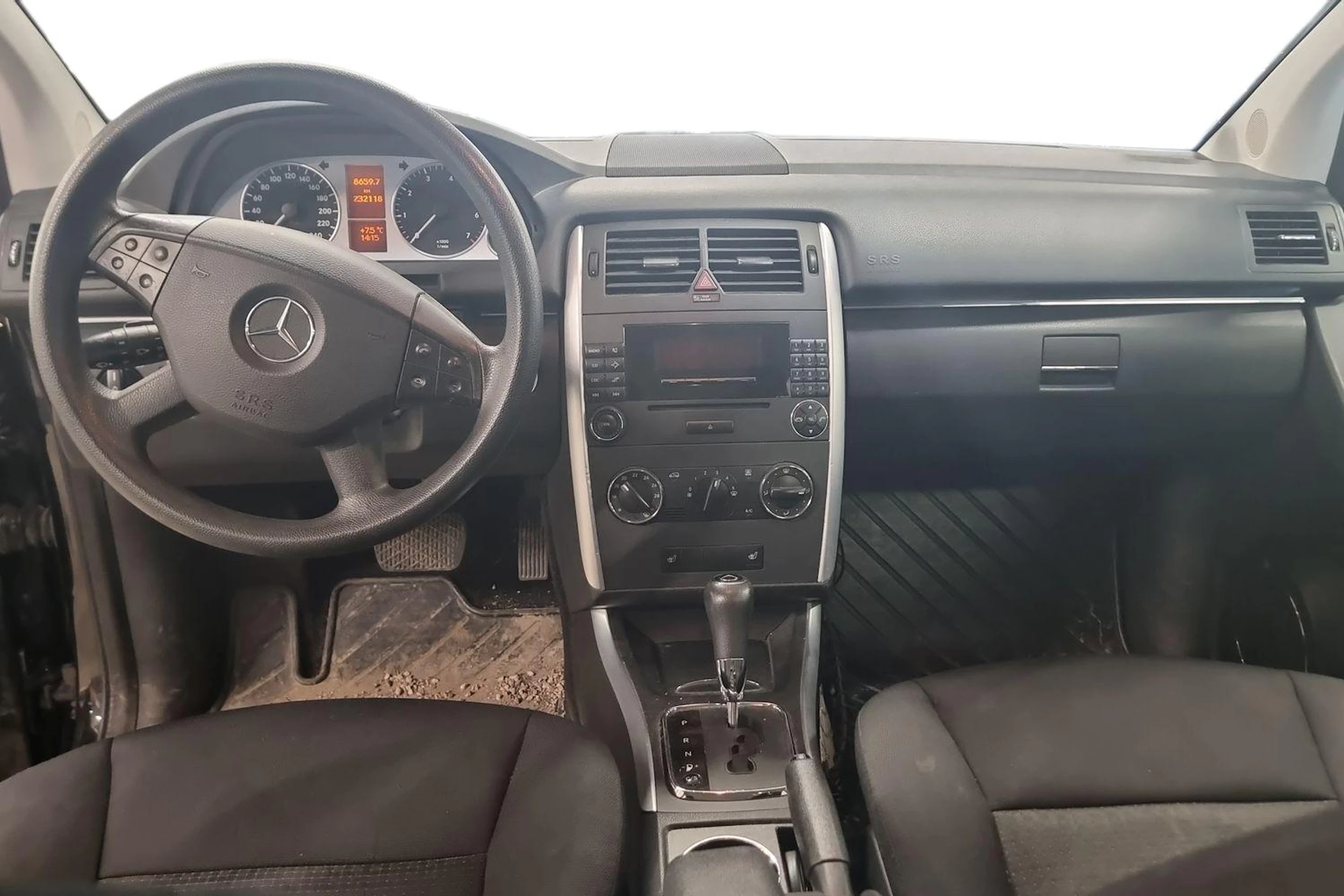 Musta Mercedes-Benz B 2007 kuva 7.
