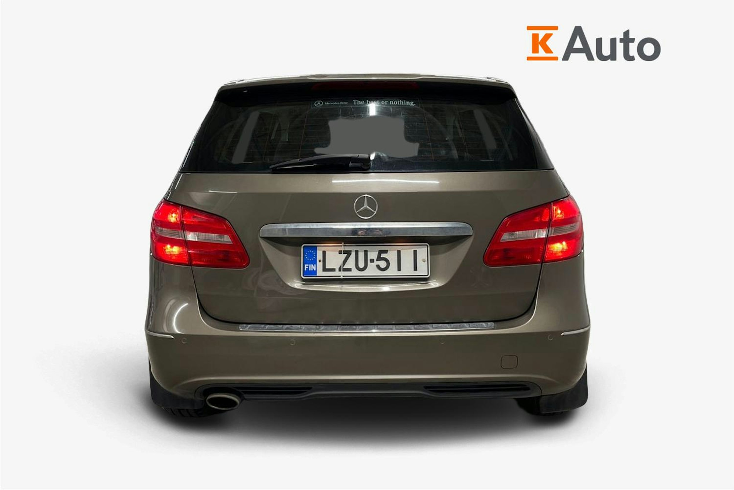 harmaa Mercedes-Benz B 2012 kuva 3.