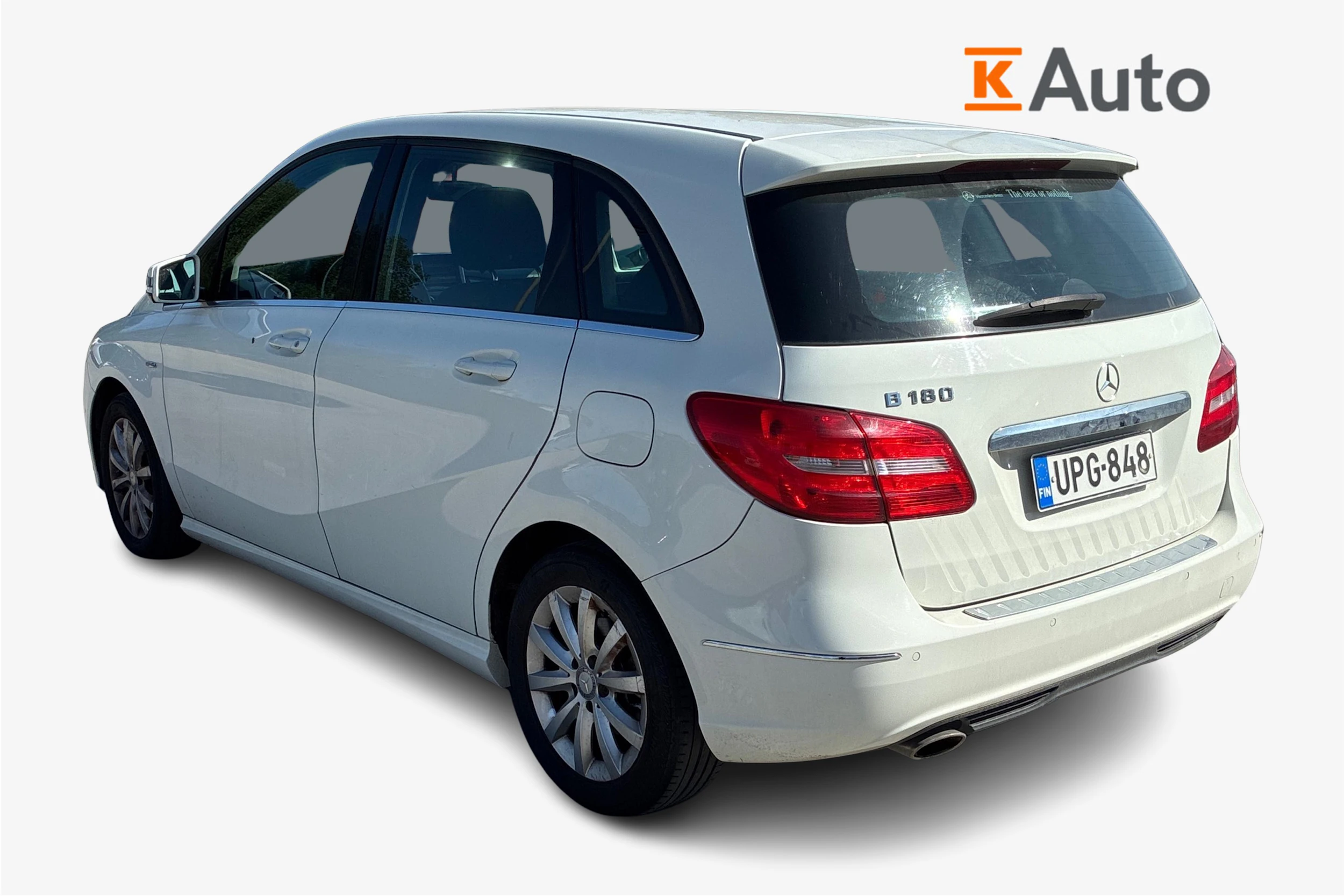valkoinen Mercedes-Benz B 2012 kuva 2.