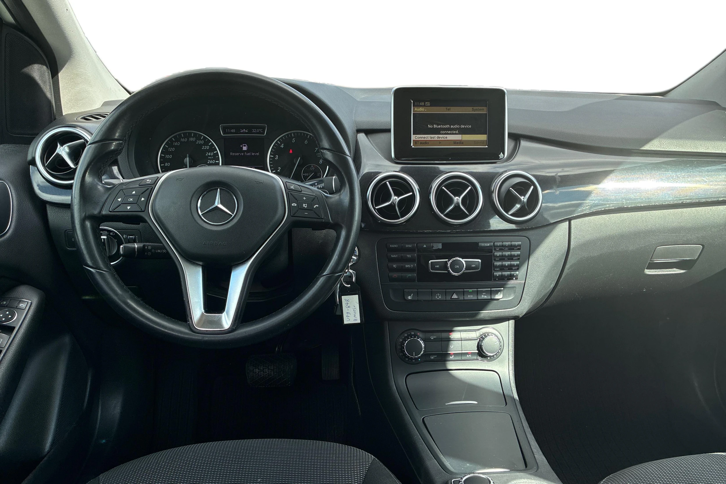 valkoinen Mercedes-Benz B 2012 kuva 7.