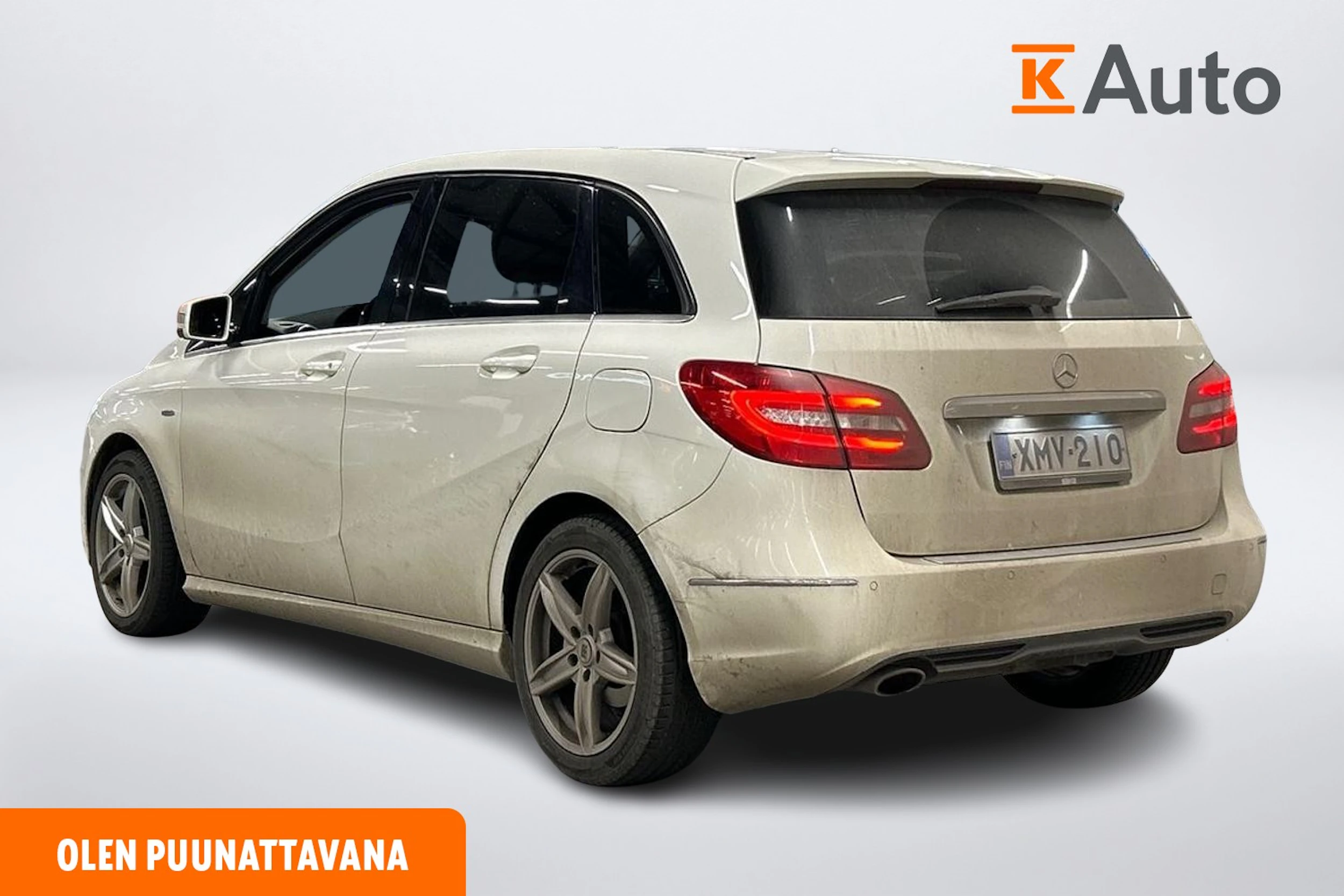 valkoinen Mercedes-Benz B 2012 kuva 2.