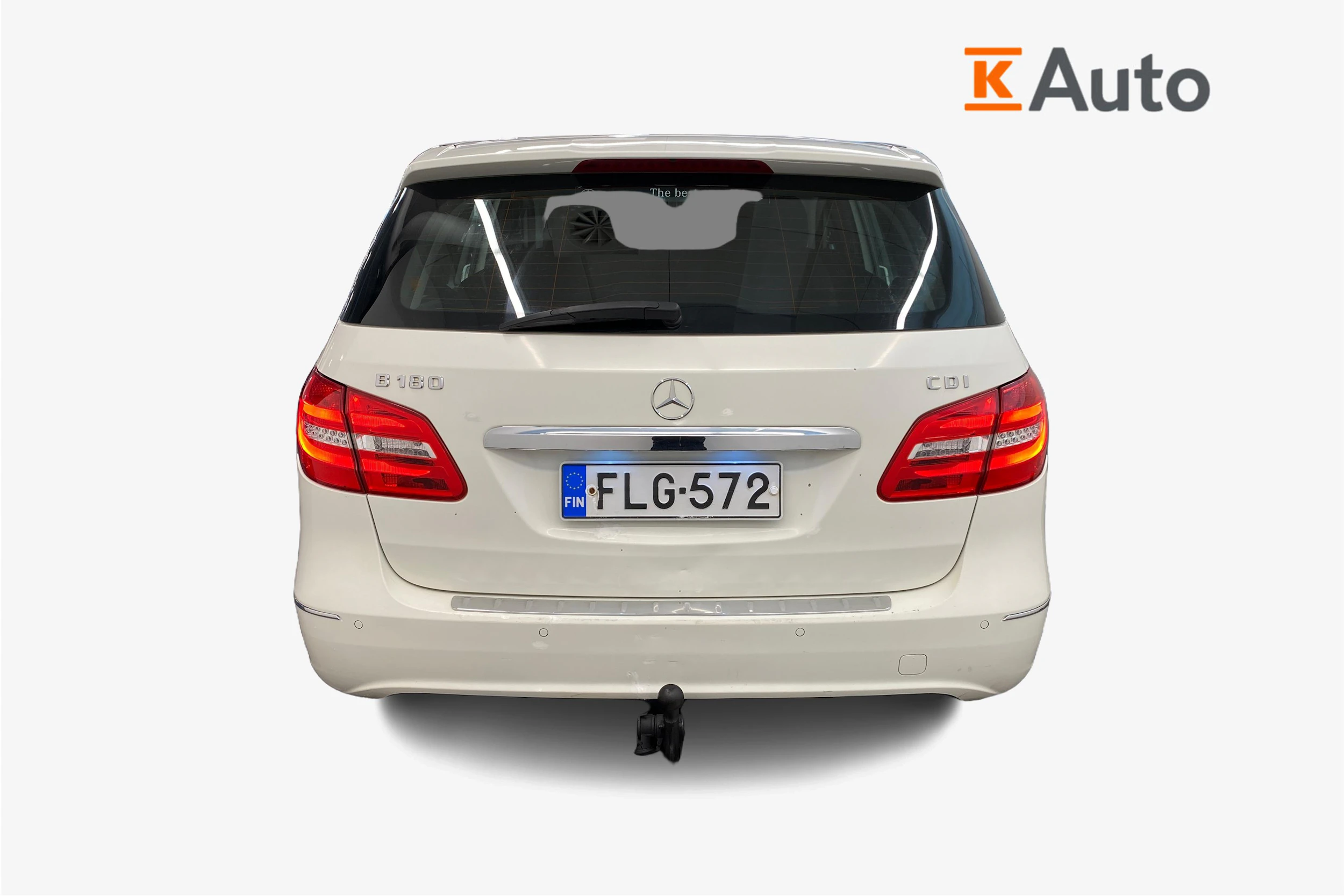 valkoinen Mercedes-Benz B 2014 kuva 4.
