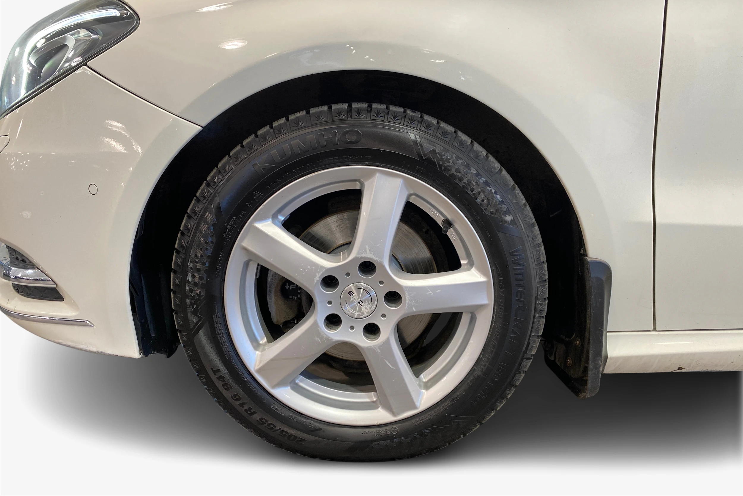 valkoinen Mercedes-Benz B 2014 kuva 12.