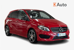 punainen Mercedes-Benz B 2016 kuva 1.