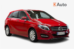 punainen Mercedes-Benz B 2016 kuva 1.