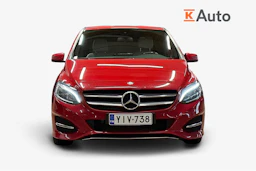 punainen Mercedes-Benz B 2016 kuva 4.