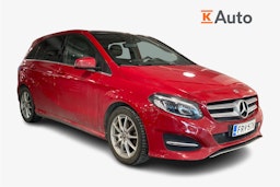 punainen Mercedes-Benz B 2018 kuva 1.