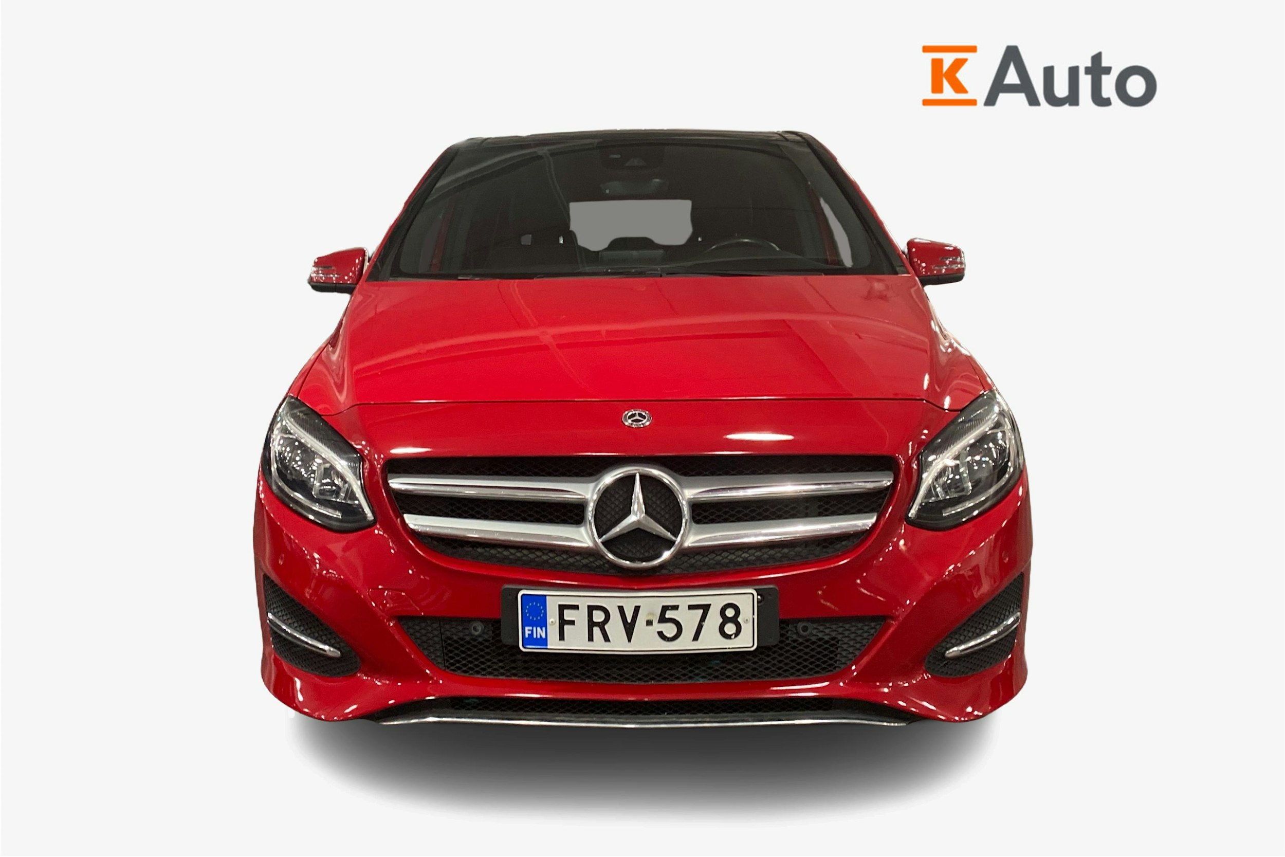 punainen Mercedes-Benz B 2018 kuva 5.