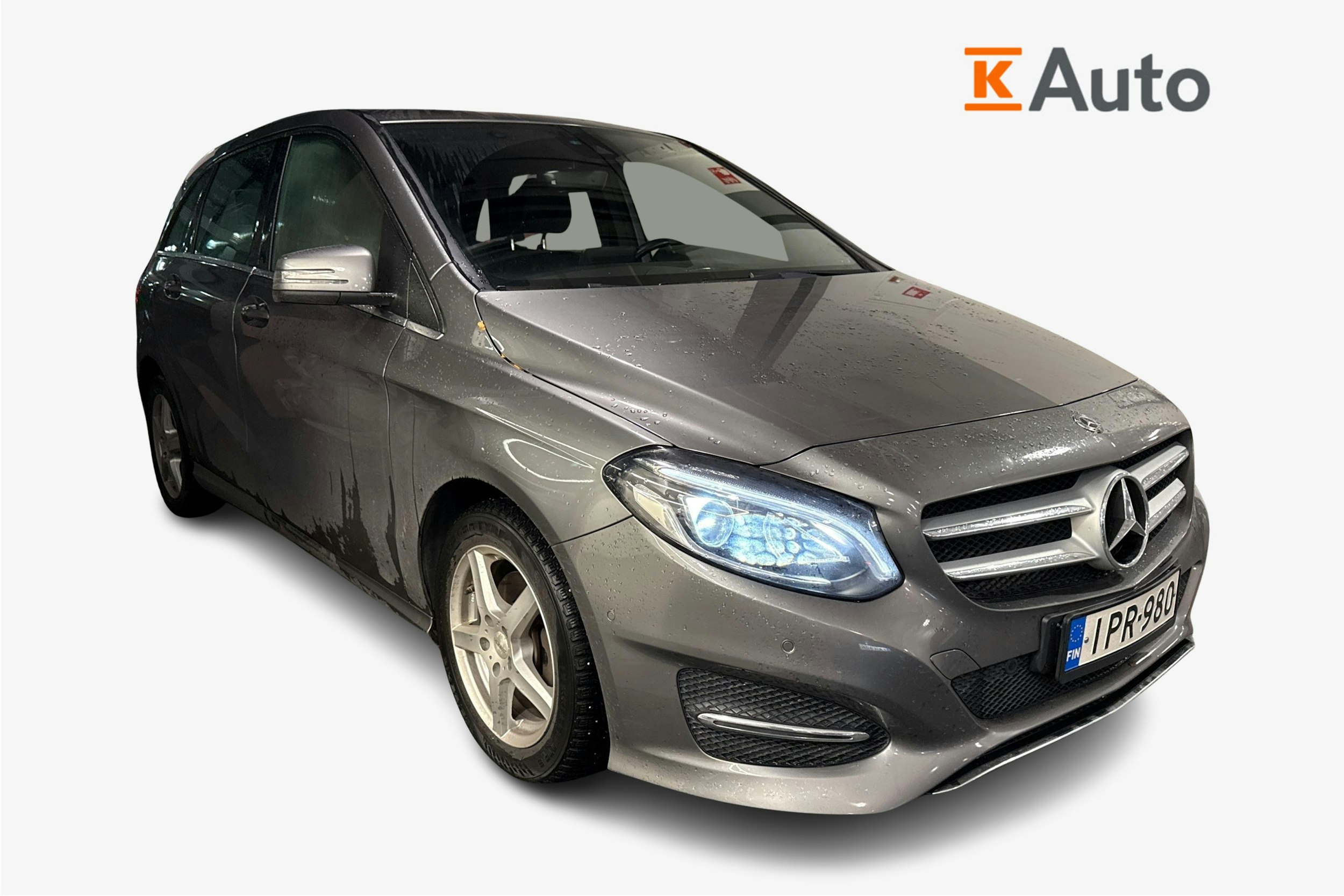 harmaa Mercedes-Benz B 2018 kuva 1.