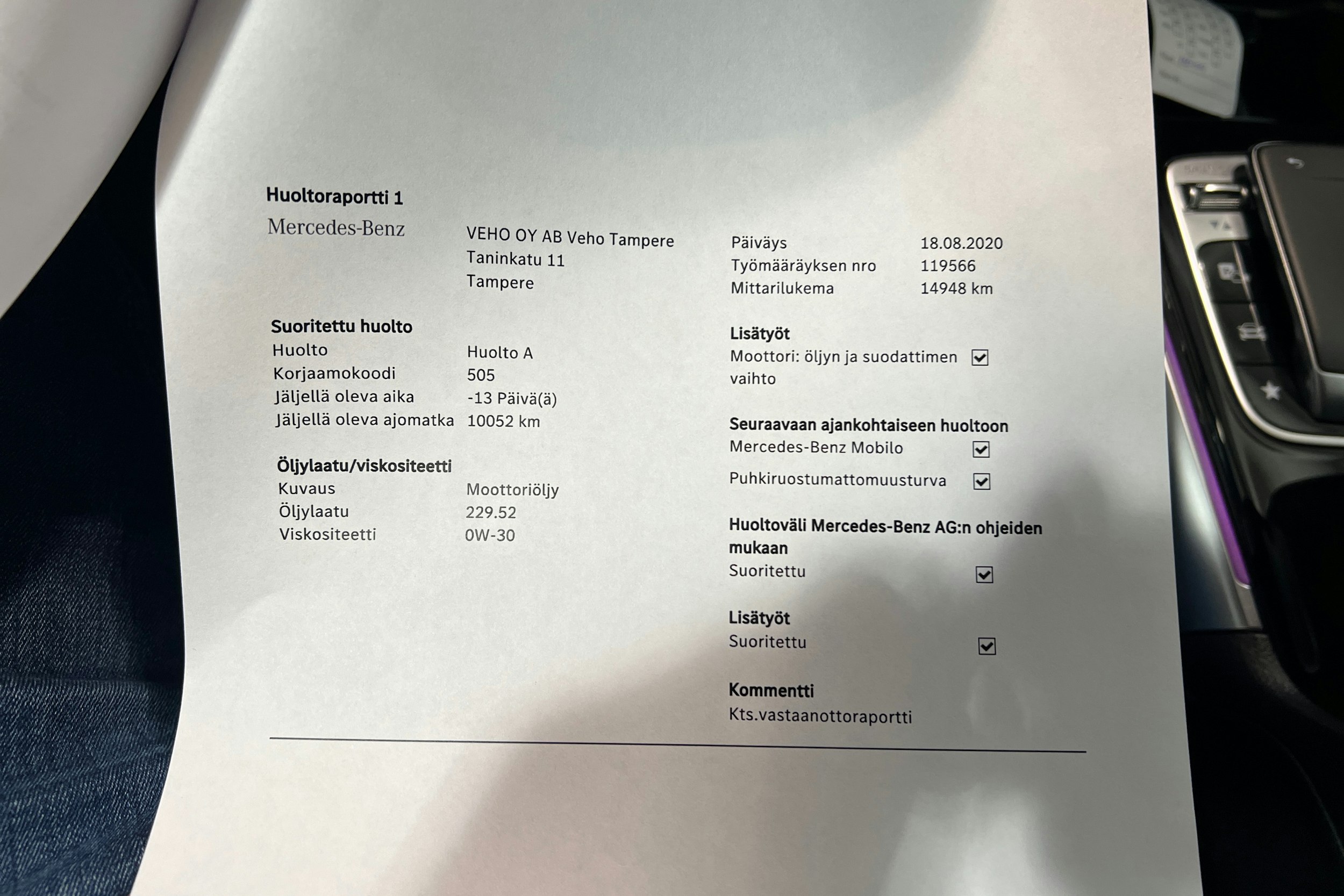 musta Mercedes-Benz B 2019 kuva 28.