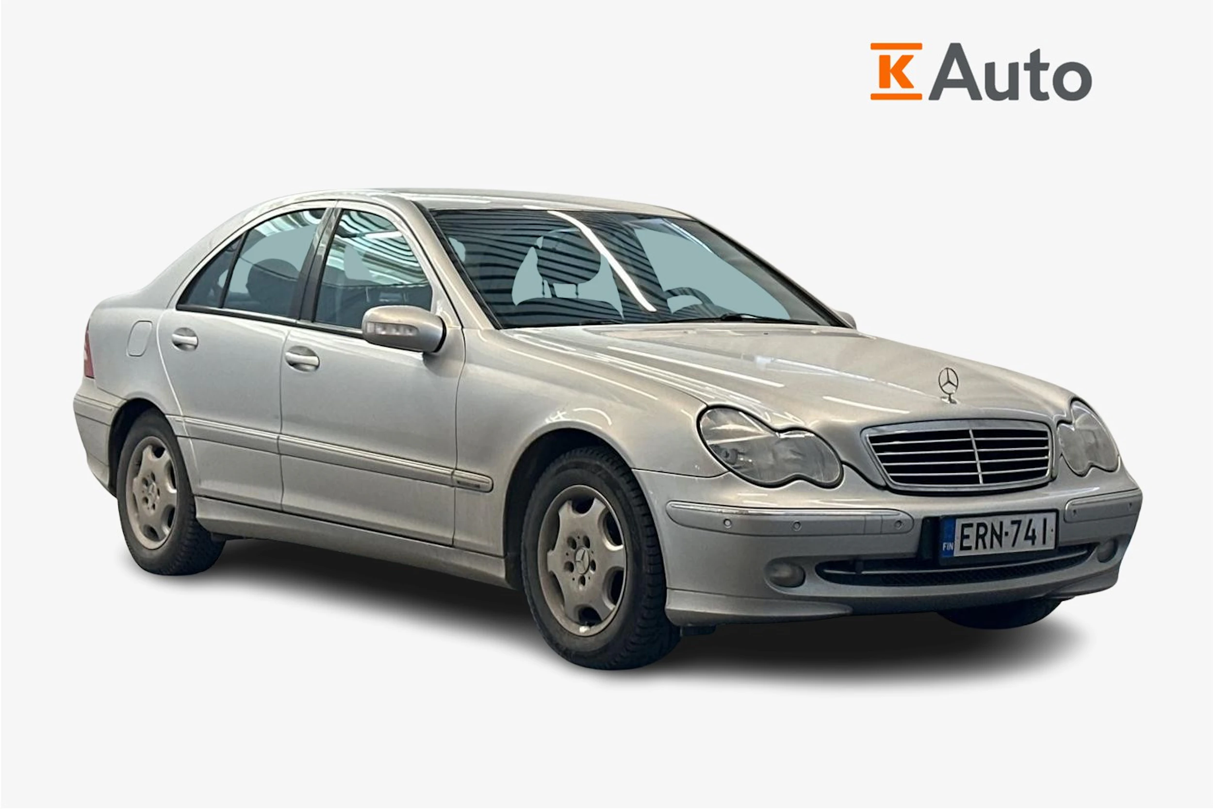 harmaa Mercedes-Benz C 2001 kuva 1.