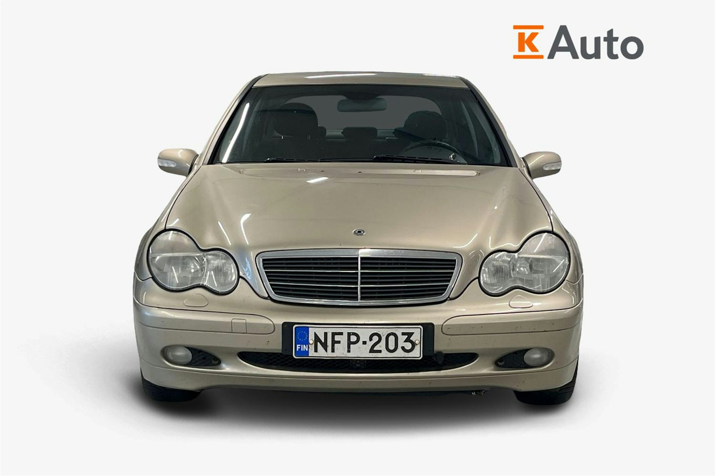 Harmaa Mercedes-Benz C 2003 kuva 4.