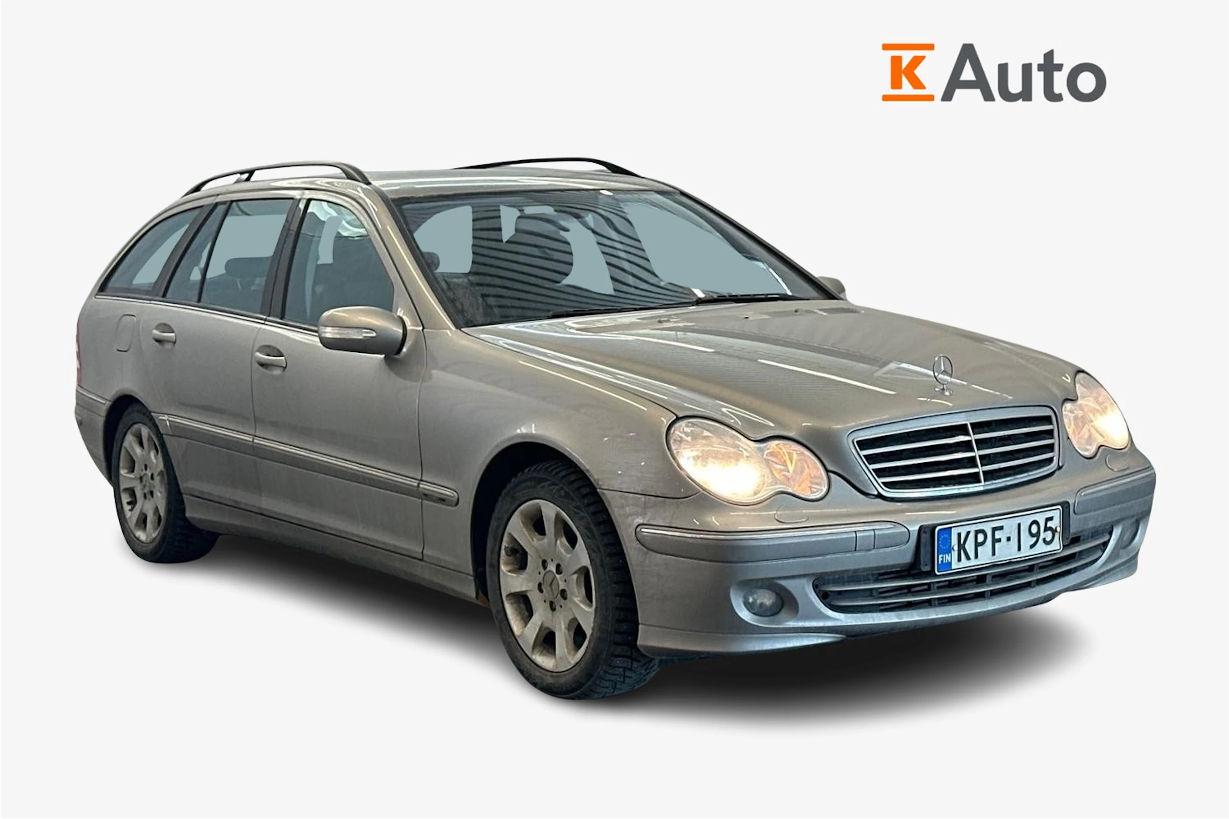 harmaa Mercedes-Benz C 2006 kuva 1.