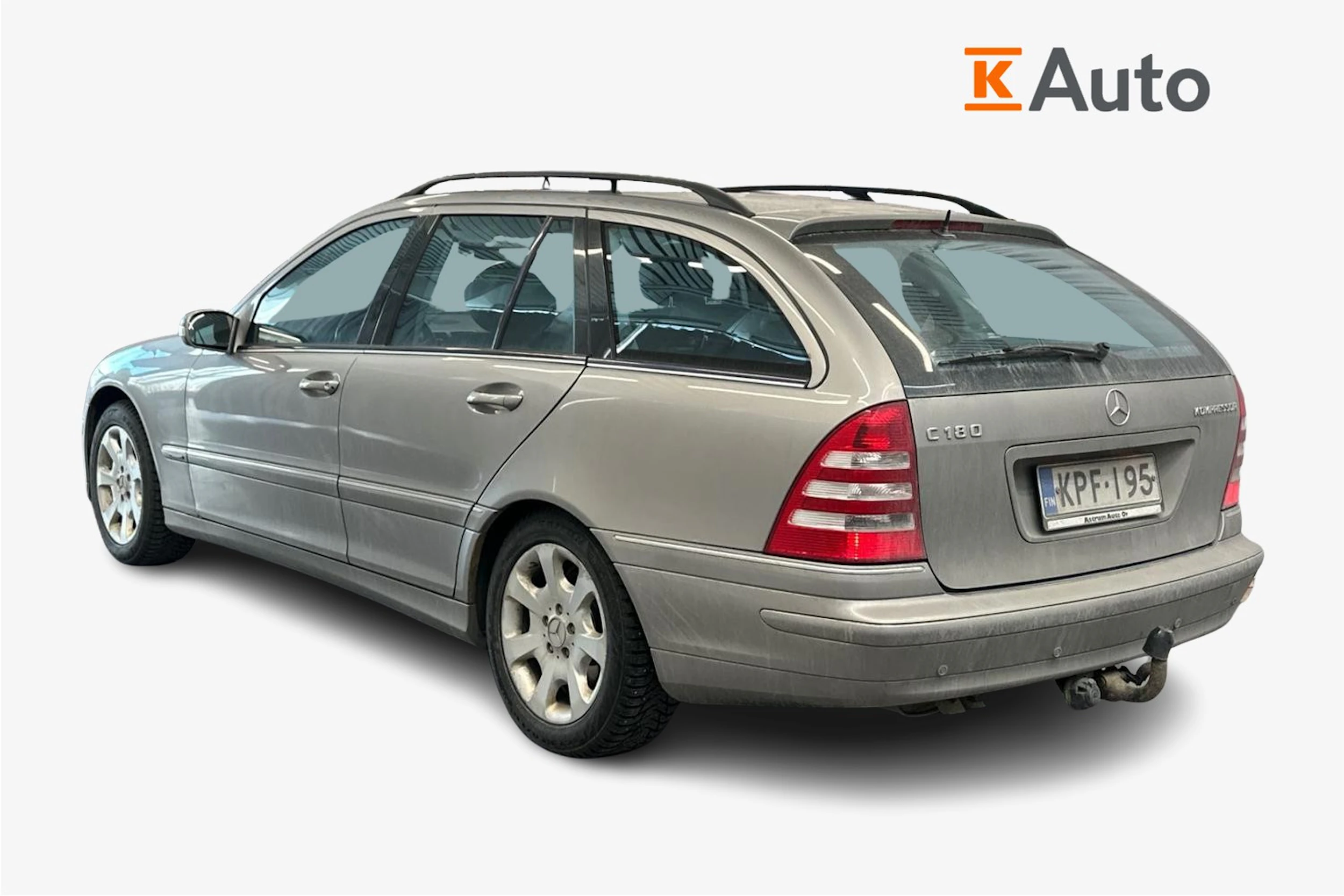 harmaa Mercedes-Benz C 2006 kuva 2.