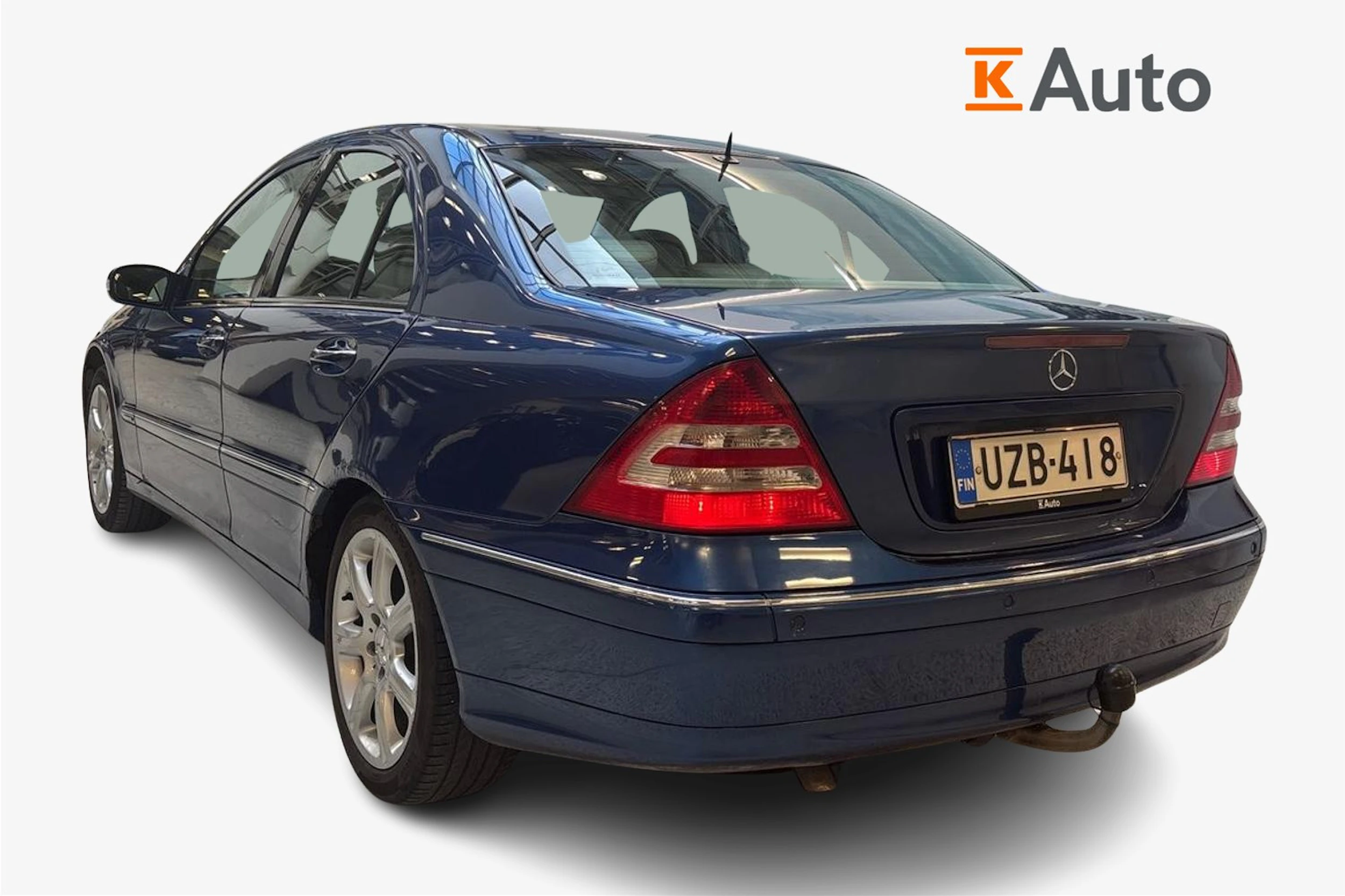 Sininen Mercedes-Benz C 2006 kuva 2.
