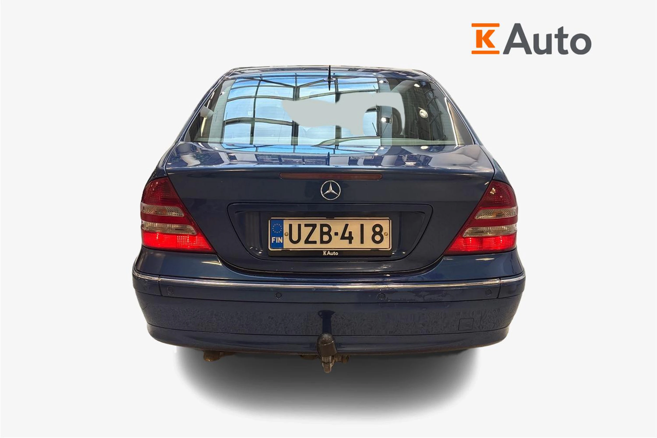 Sininen Mercedes-Benz C 2006 kuva 3.
