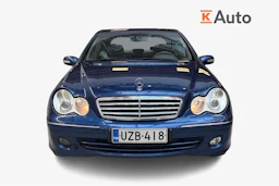Sininen Mercedes-Benz C 2006 kuva 4.