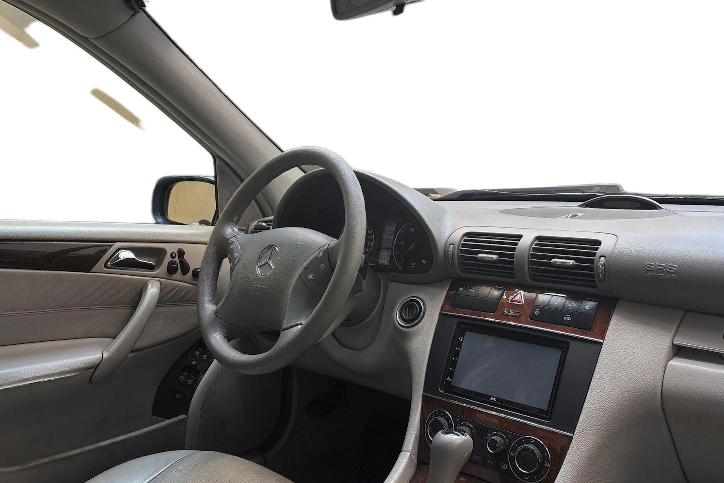 Sininen Mercedes-Benz C 2006 kuva 7.
