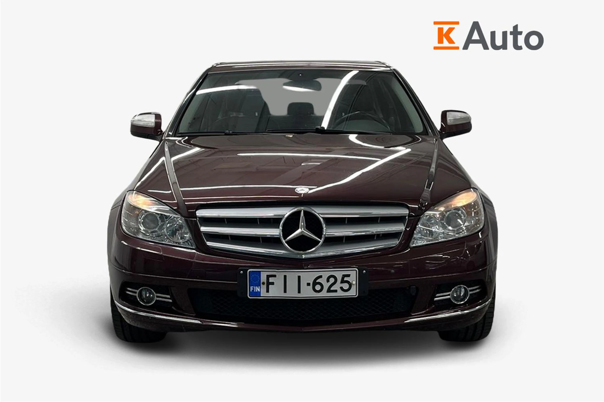 punainen Mercedes-Benz C 2007 kuva 4.