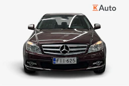 punainen Mercedes-Benz C 2007 kuva 4.