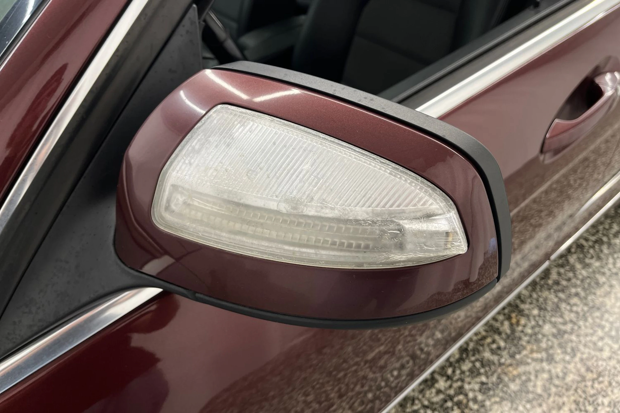 punainen Mercedes-Benz C 2007 kuva 26.