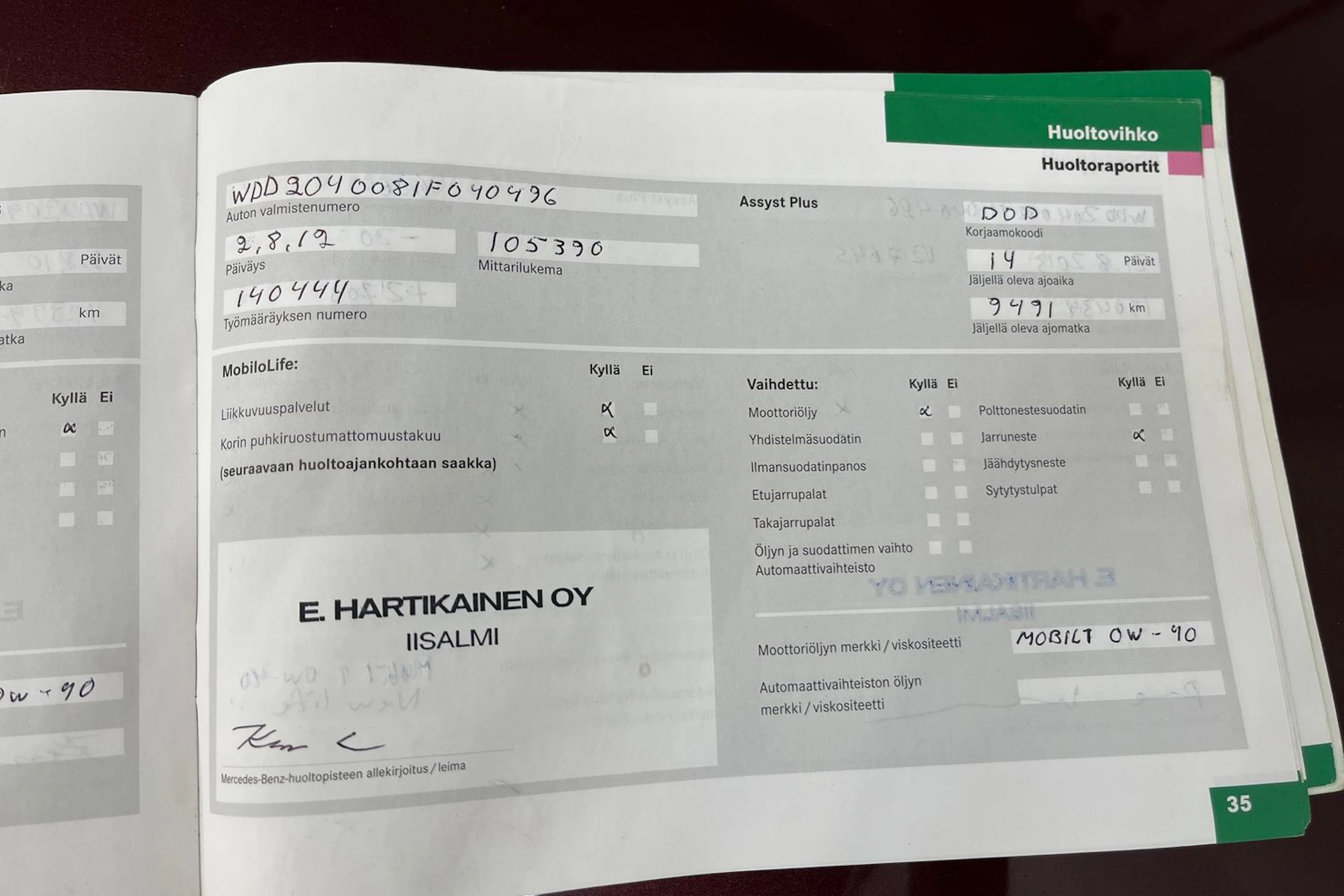 punainen Mercedes-Benz C 2007 kuva 39.