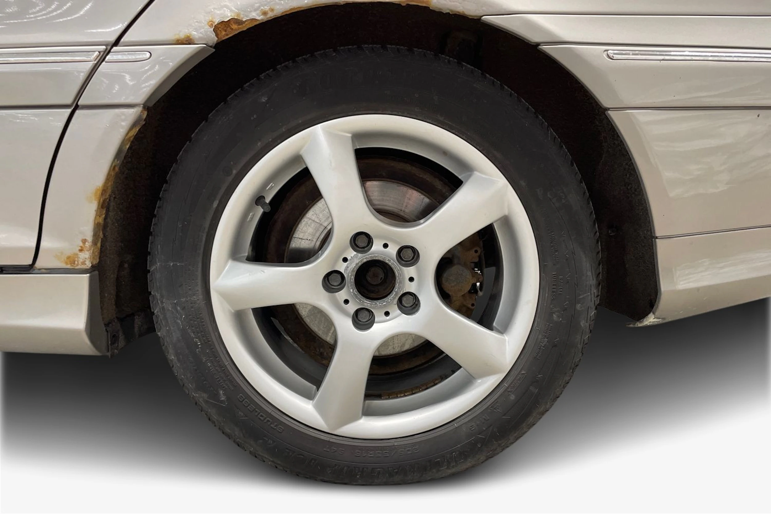 Harmaa Mercedes-Benz C 2007 kuva 9.