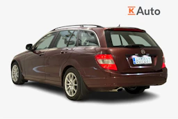 punainen Mercedes-Benz C 2008 kuva 2.
