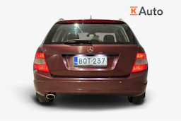 punainen Mercedes-Benz C 2008 kuva 3.