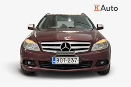 punainen Mercedes-Benz C 2008 kuva 4.