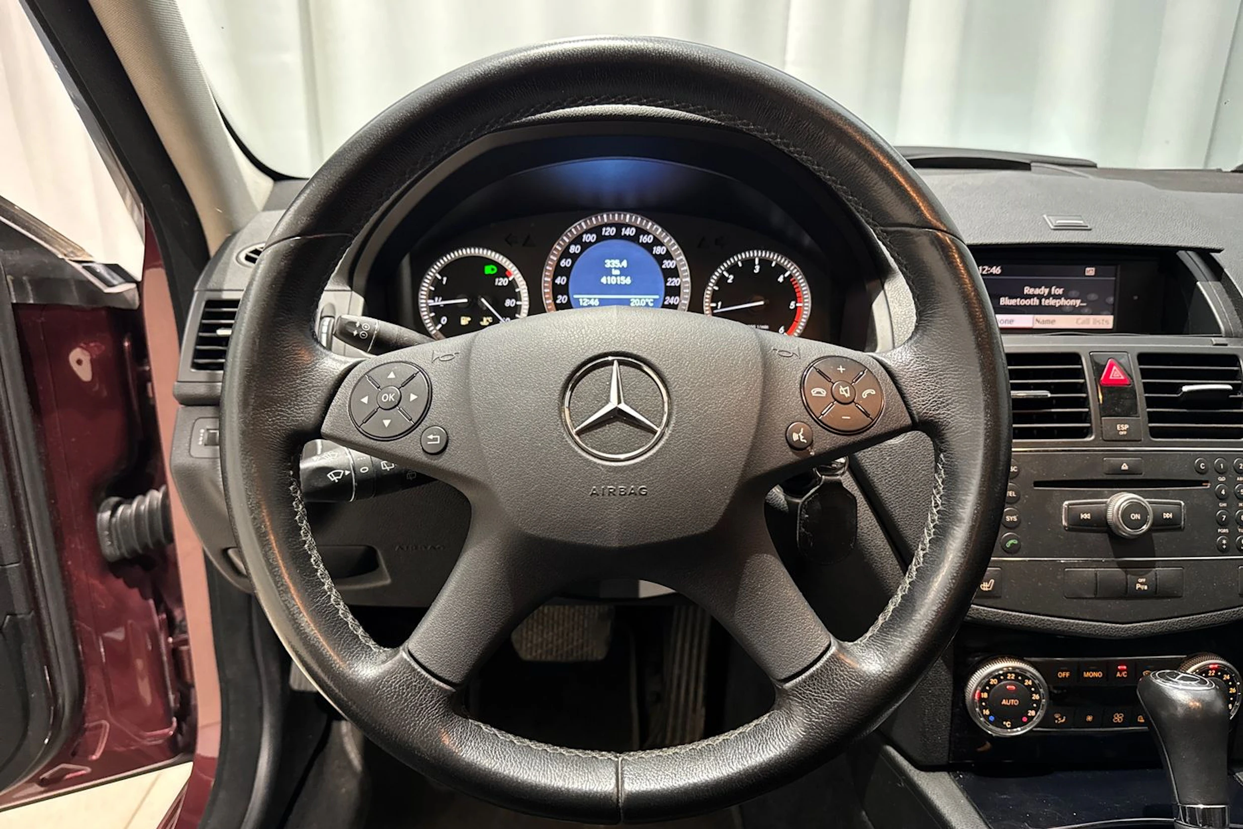 punainen Mercedes-Benz C 2008 kuva 14.