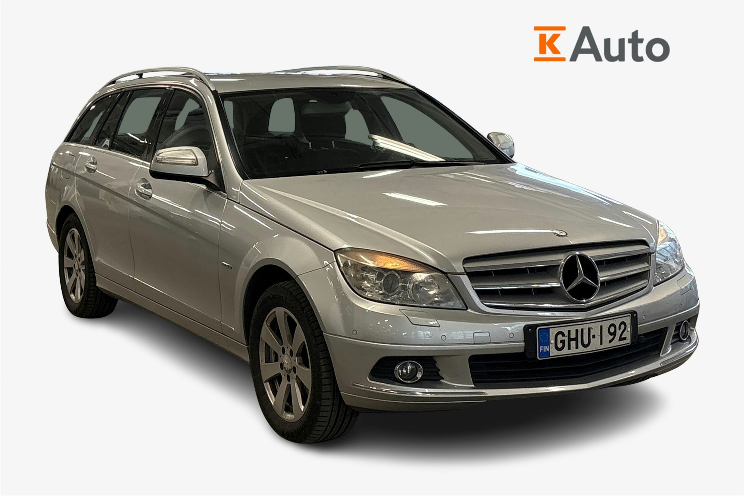 harmaa Mercedes-Benz C 2008 kuva 1.